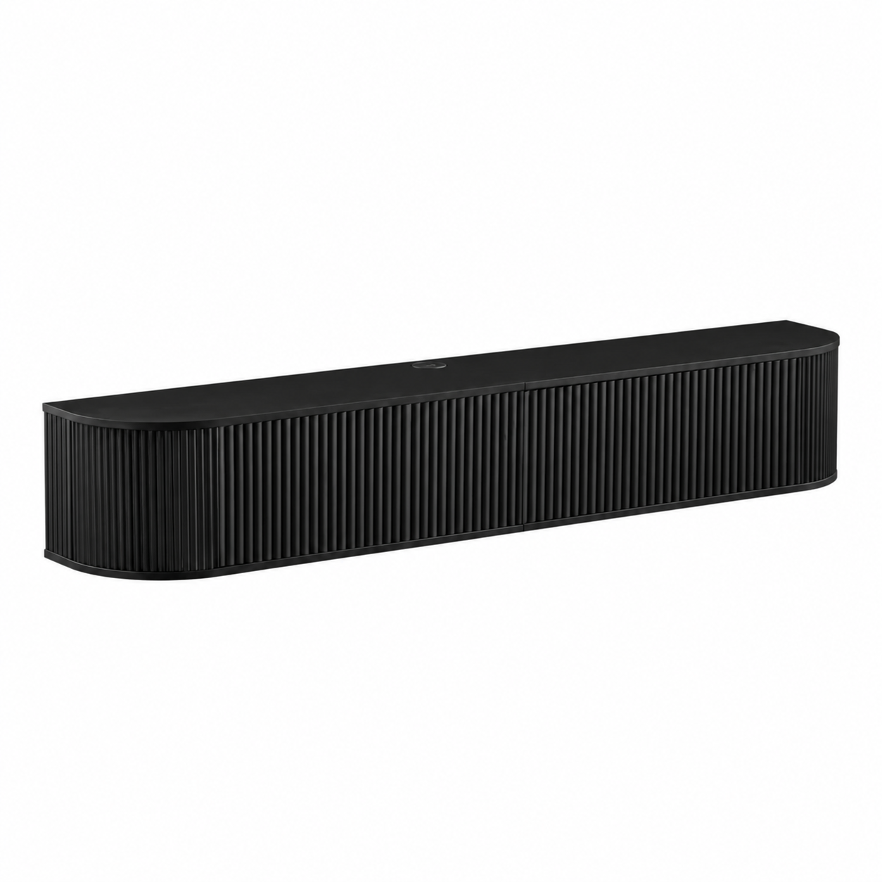 Meuble TV Suspendu 180cm Hauteur Réglable